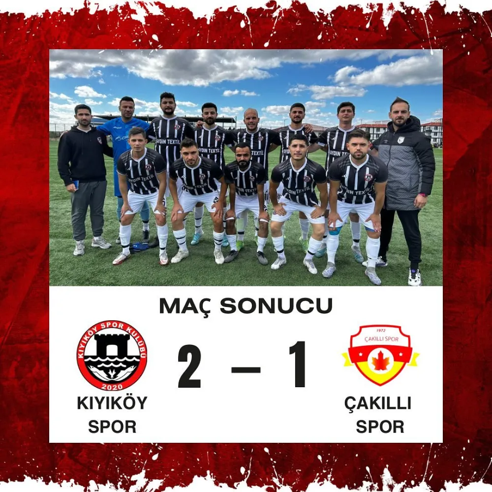Kıyıköyspor (2) – Çakıllıspor (1)