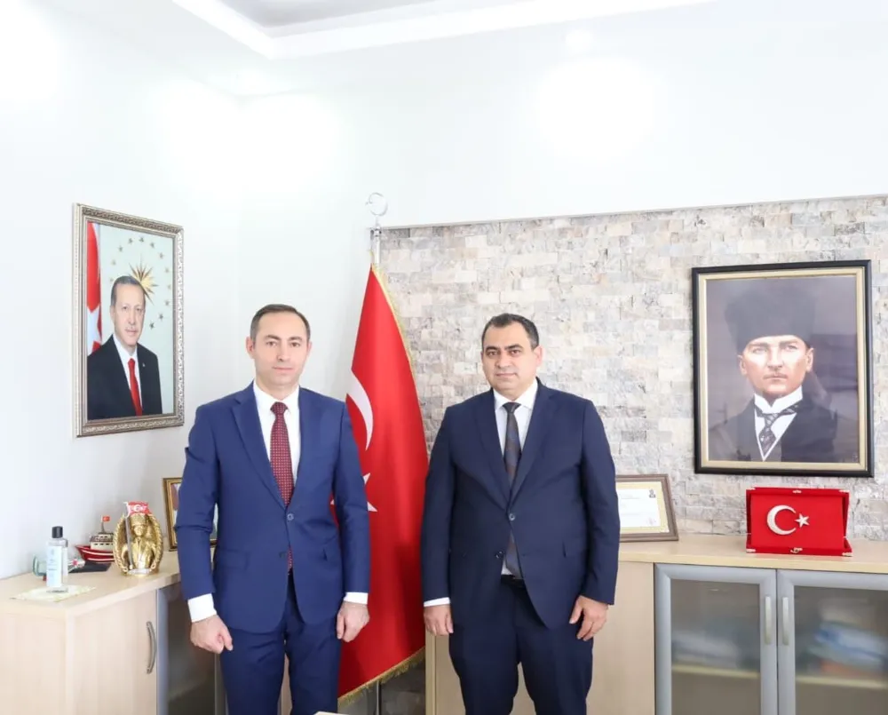 üleburgaz Kaymakamı Yıldız’dan Vize Kaymakamı Balaban’a Ziyaret