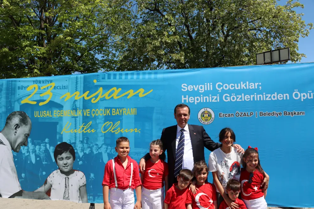 Belediye’nin Çocuk Şenliği   23 Nisan’ı renklendirdi